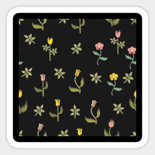 Floral Pattern Sticker